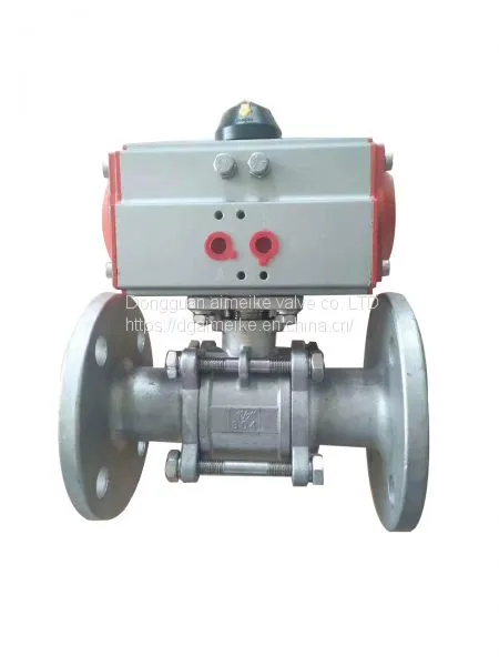 With Timer Air Solenoid Valve Electric Actuated Stop Valve