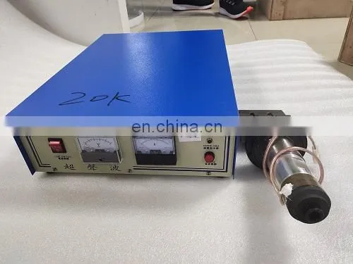 Ultrasonic 2000W 20KHz Plastic 20khz Ultrasonic Transducer With Welding Machine Tig Ear Band and Ear Loop Automatic photo-6