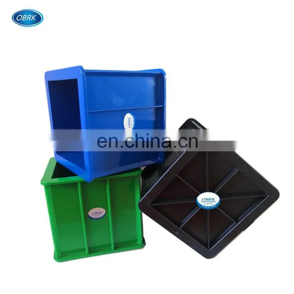 150Mm Hight Quality Concrete Cube Testing Plastic Mould photo-2