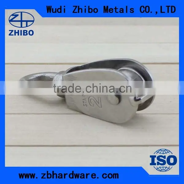 HOT SALE Stainless Steel Eye Swivel Pulley Block photo-6
