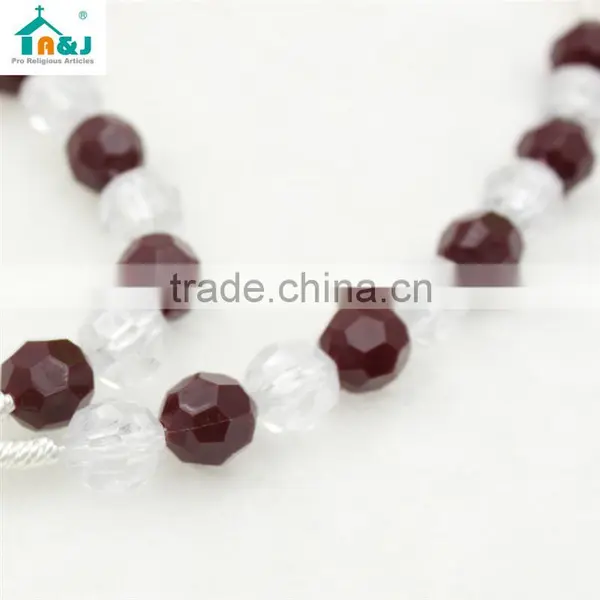 Passed CPSIA Test Plastic Beads Rosary for Kids Religious Promotion photo-4