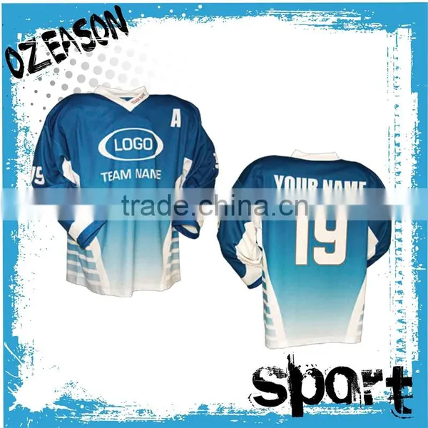 China Imported Ice Hockey Shirts Custom Design photo-6