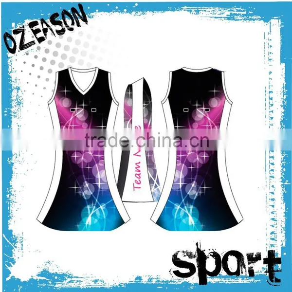 Hot Sale Customized Ladies Netball Dresses for Netball Team Supplier's Choice photo-5