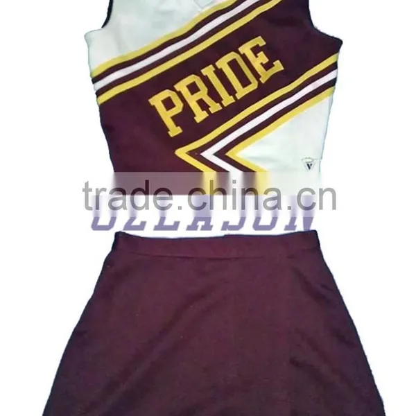 Latest Most Popular Custom Cheerleading Uniforms Wholesales, Sublimation XL Cheerleading Uniform photo-5