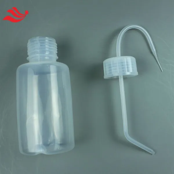 Laboratory 60ml Lab Chemical Use PFA Squeeze Wash Bottle With Narrow Mouth photo-2