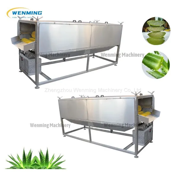 Automatic Aloe Vear Washing Machine Aloe Vear Washer Machine in Aloe vera gel manufacturing machine photo-3