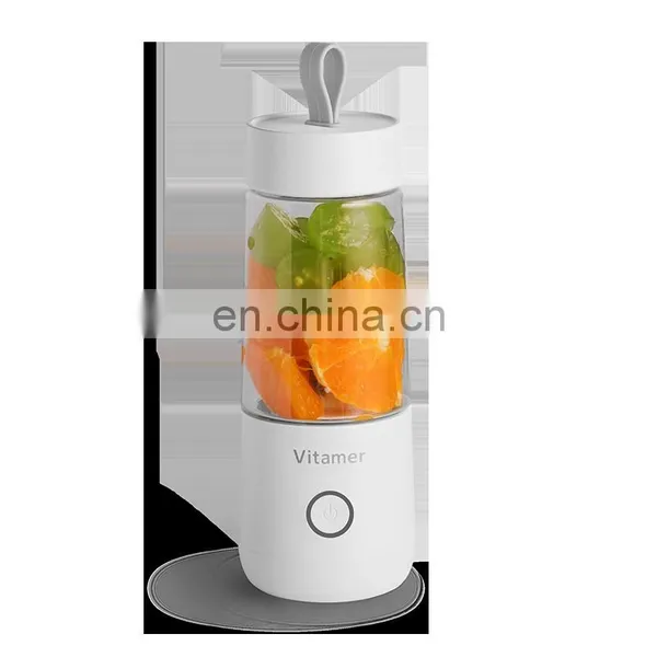 Electric Handheld Vitamer 350ml Mini Portable Juicer Blender Freshly Squeezed Juice Mixer Rechargeable Juice Bottle photo-5