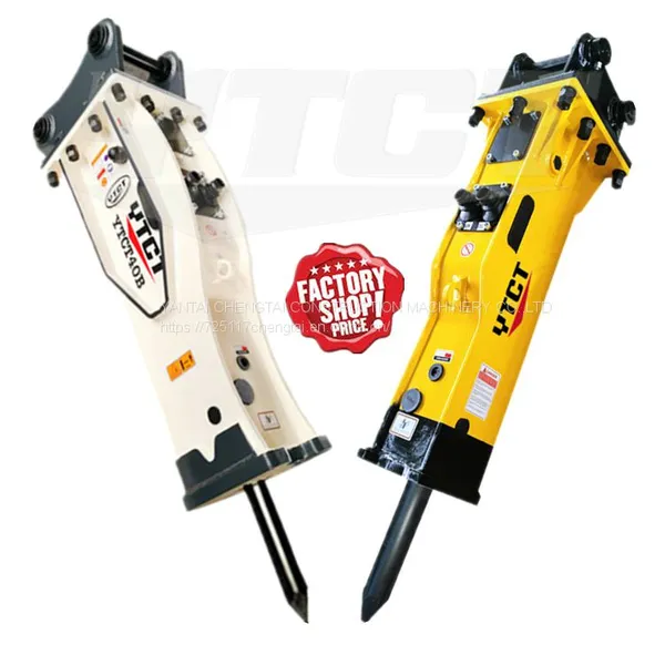 YTCT China OEM Construction Machinery Box Top Side Type Hydraulic Rock Stone Jack Breaker for Mini Excavator
