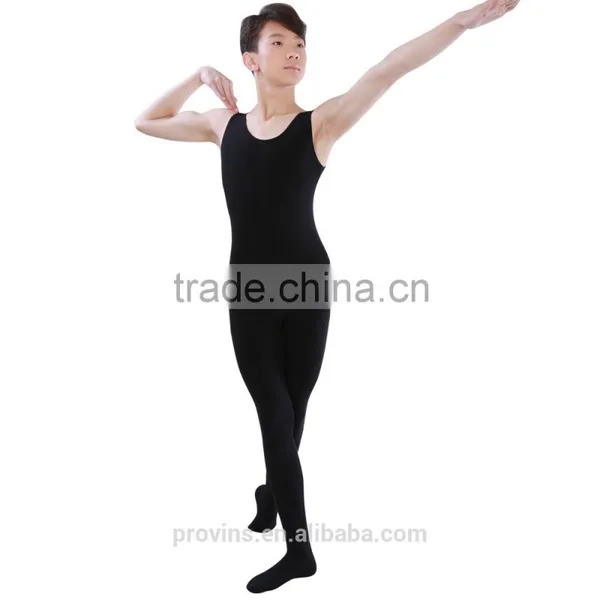 2220 Kids Unitards, Black Men's Unitard, Men Footed Unitard photo-2