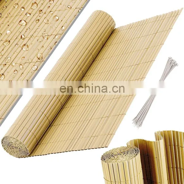 New Design Plastic Garden Fence Decorative PVC Strip Screen Fence Cover Plastic photo-3