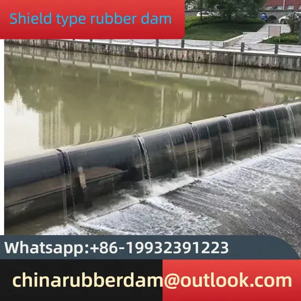 Pillow Type Rubber Dam, Slope Retaining Dam, Supply of Flood Control Retaining Dam, Gas Shield Dam Construction photo-4