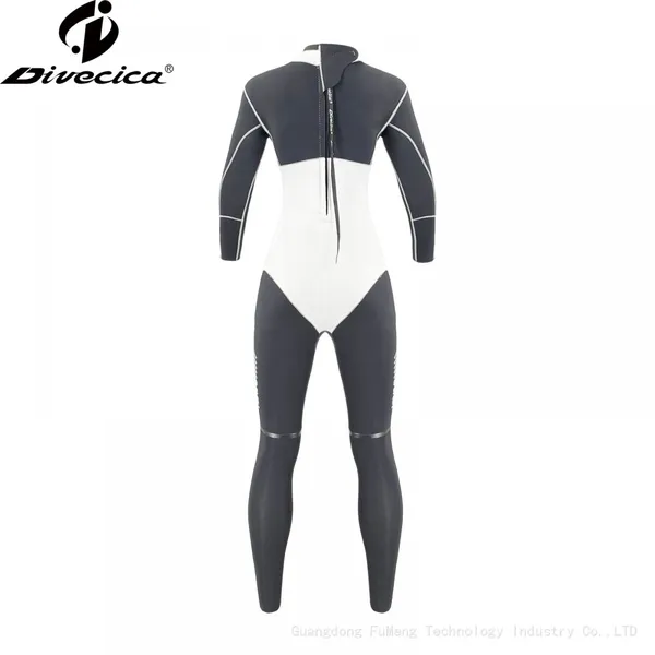 Waterwear Fullset Free Diving Fullsuit SBR Blindstitched Wetsuit Neoprene Stuff for Scuba photo-5