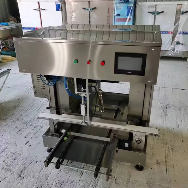 304 Stainless Steel Automatic Steamed Bun Traying Machine With PLC Control photo-5