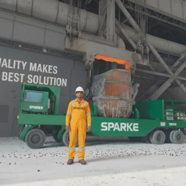 Heavy Duty Ladle Carrier for Steel Plant Molten Metal Transport Equipment