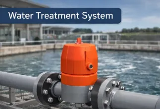 PVC-U Diaphragm Valve Fail Safe Close ANSI Backing Flange Inch for Water Treatment photo-2
