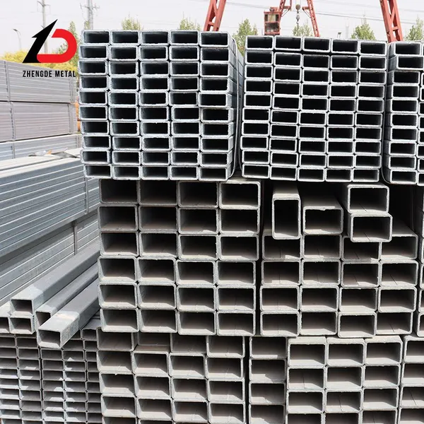 Galvanized rectangular pipe manufacturer