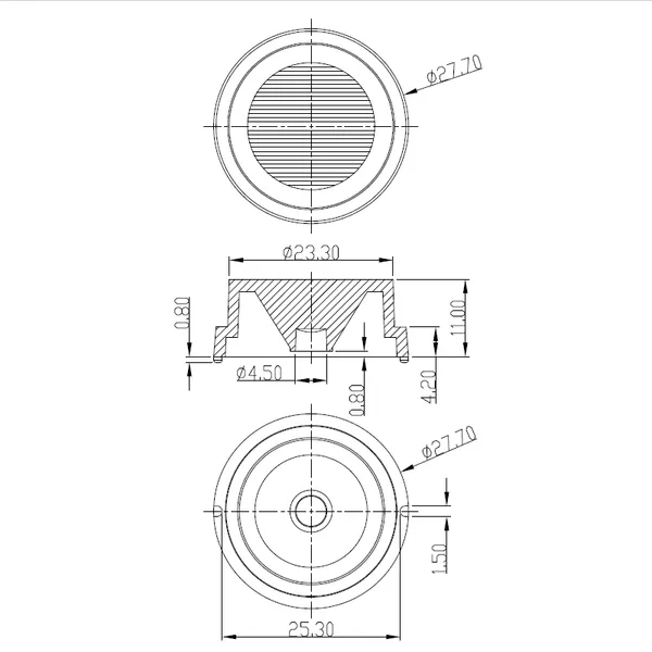 Led Side-emitting Light Source Module With Double-sided Opposite Lighting, 3030 and 3535 High-power Led Lenses photo-3