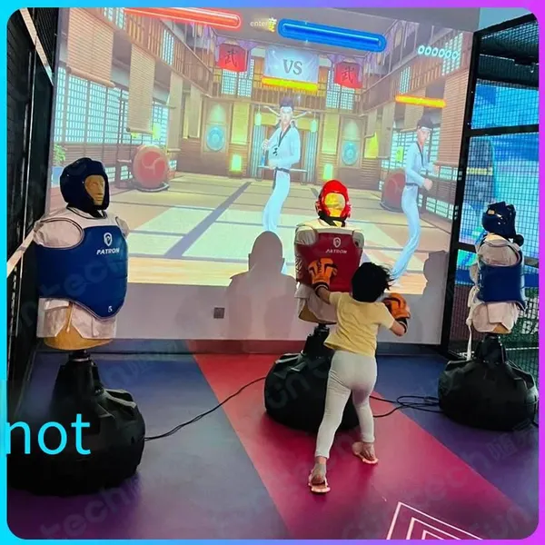 Dynamic Boxing Casual Entertainment Game Trendy Play Equipment for Shopping Malls, Party Halls, Venting Rooms, and Scenic Spots. Dummy Digital Sports photo-2
