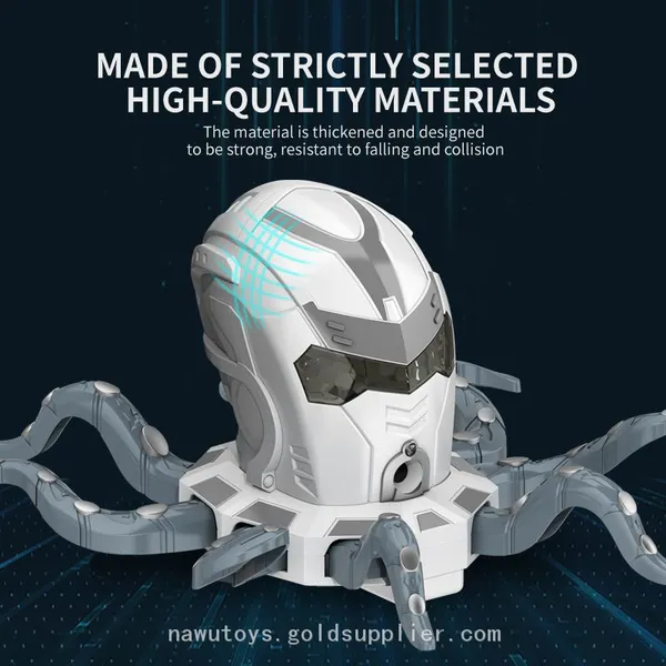 2.4G Dancing RC Spray Octopus Plastic Remote Control Animals Toy With Light and Music photo-4