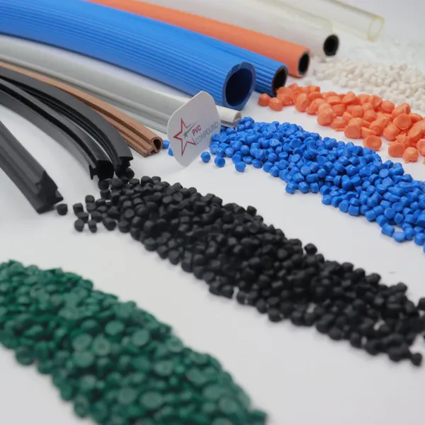Flame-Resistant Standard PVC Compound Particles Pressure Resistant for Gas Hose Modified PV photo-4