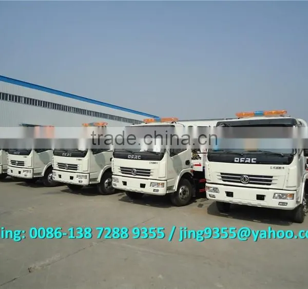 DFAC Euro III Towing Truck, 5600*2350mm Flatbed Tow Truck,cheap Tow Trucks for Sale photo-2