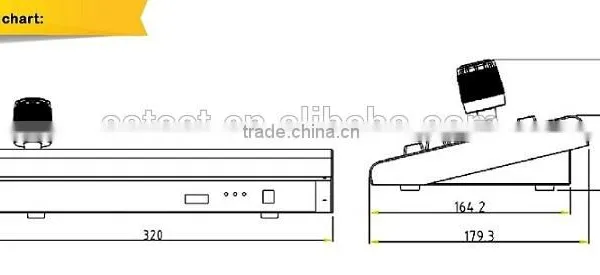 3D PTZ Controller, Cctv Ptz Camera Keyboard Controller photo-4