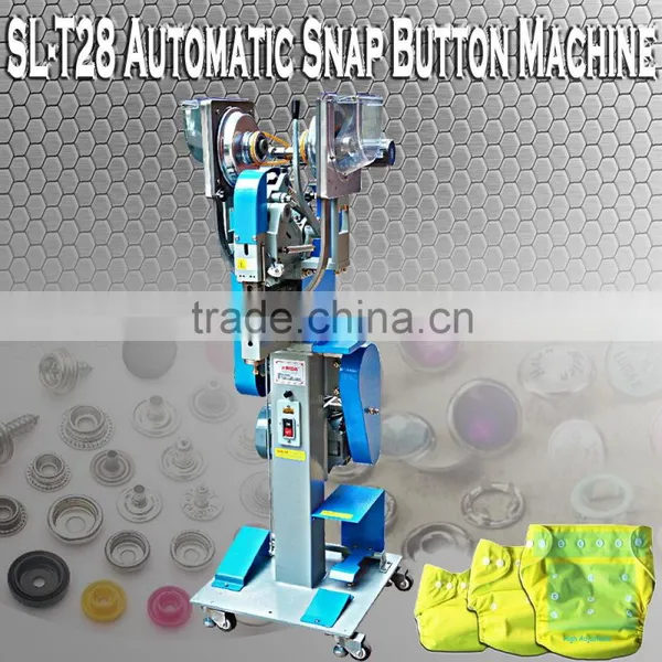 Made in china customized metal snap button in buttons machine