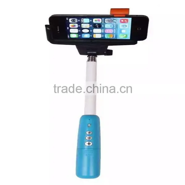 Newest 2016 Retracble Wireless Selfie Stick China Wholesale Hot Sale Selfie Stick With Bluetooth