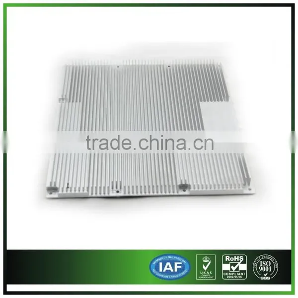 Aluminium Cnc Milled Extrusion Heatsink , Metal Cnc Milling Customized