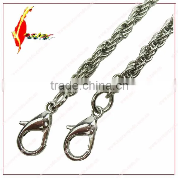 Antique Brass Golden Silver 120 cm 47 Inch Metal Bags Purse Chain Handle photo-4