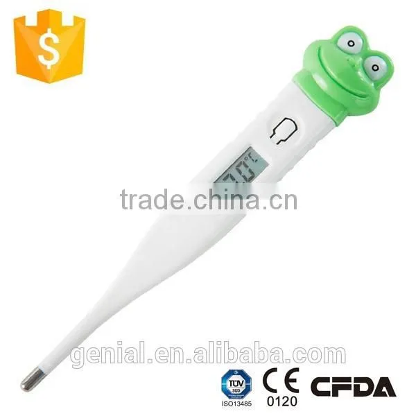 2016 Hot Sale Digital Baby Thermometer Cartoon Thermometer Have Hard Tip and Flexible Tip With CE. Take Care of Baby Healthy photo-3