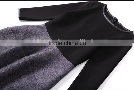 Long Sleeve Ladies Winter Ladies Official Dress Fashion photo-4
