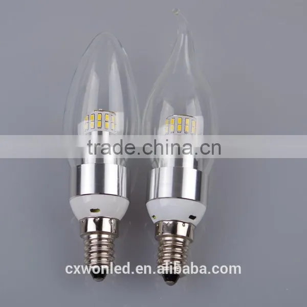 Hot Sale Indoor Led Candle Bulb, 3W Led Candle Bulb Lamps, E14 Led Candle Bulb Light photo-6