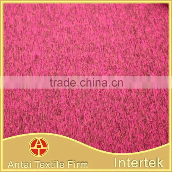 Make-to-order Type Yarn Dye Cationic Polyester Nylon Blend Spandex for Sports Tops photo-3