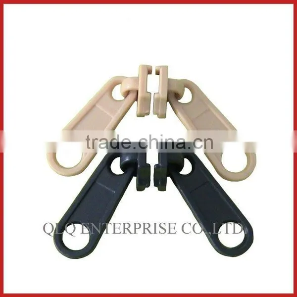 Two Ways Non Lock Plastic Zipper Slider Body photo-3