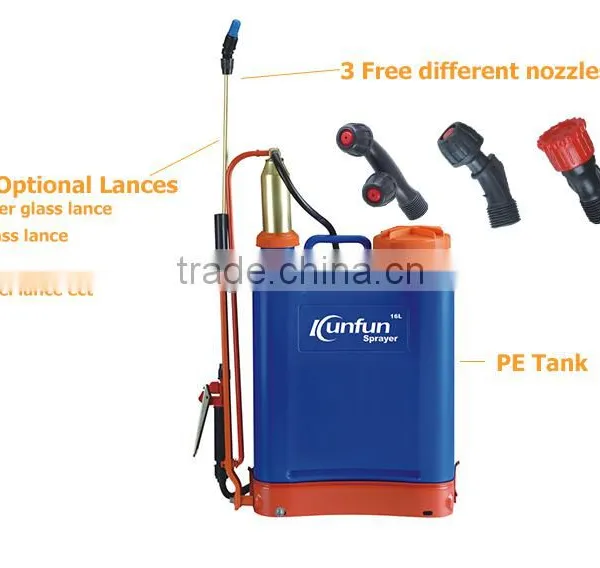 2016 New Design High Quality 16l Backpack Manual Sprayer for Farm photo-3
