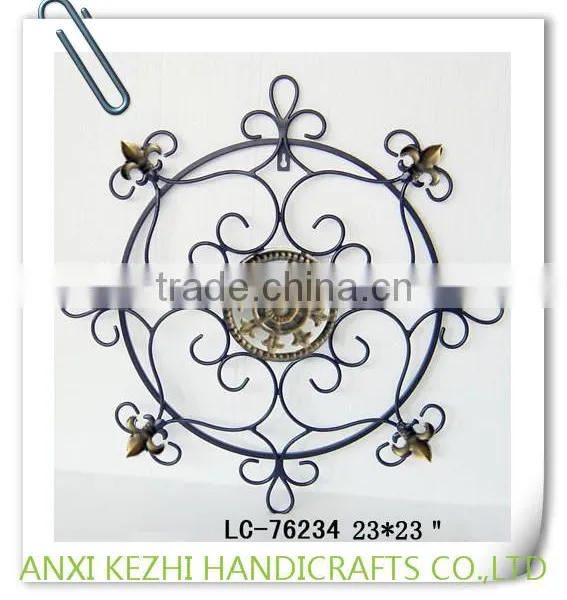 LC-76233 Antique Metal Home Hotel Decoration Accessories Wall Decoration photo-2