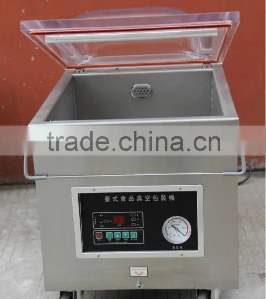 2015 New Large Chamber Dz350 Single Top Food Stainless Steel Automatic Table Tybe Higher Working Vacuum Packing Machine With CE photo-3