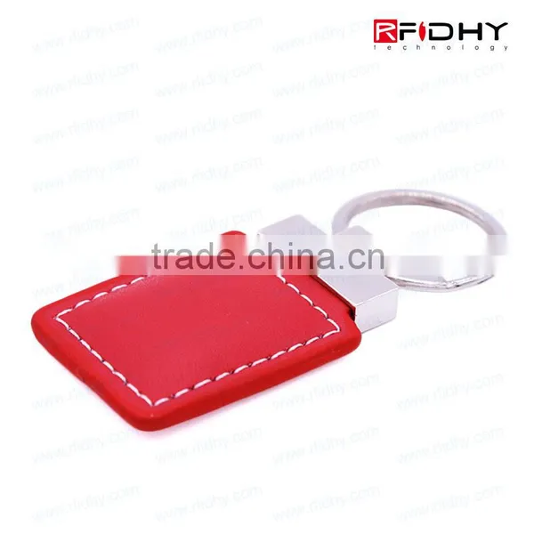 Stylish TK4100 Leather RFID Key Tag for Ticket photo-3