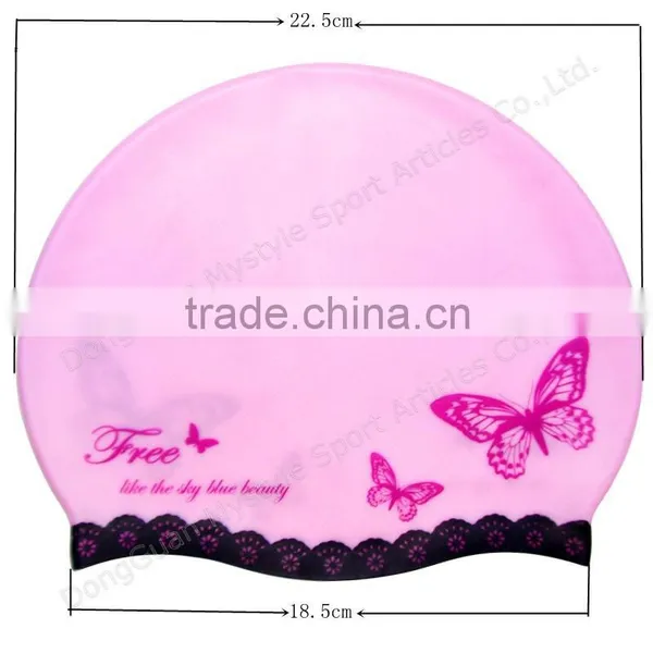 Factory Customized Adult Waterproof Swim Cap 100% photo-4