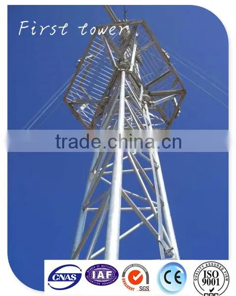 Guyed Wire Tubular Communication Tower photo-3