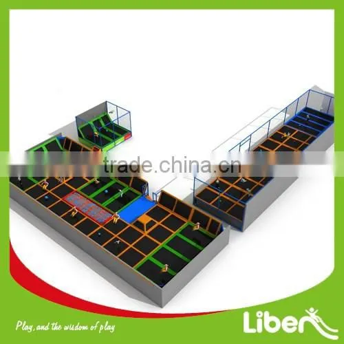 Professional Indoor Gym Trampoline Park With ASTM Report and TUV Certificate (5.LE.T3.406.132.05) photo-2