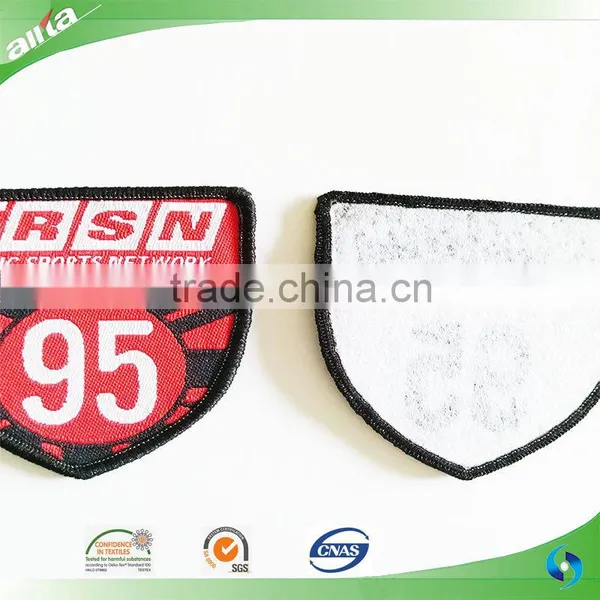 China Factory Custom Iron-on Woven Patch photo-3