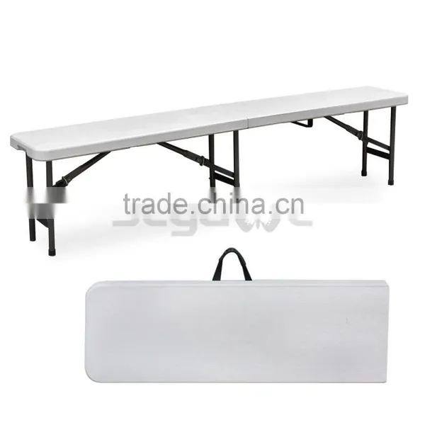 6-Portable-Plastic-Indoor-Outdoor-Picnic-Party-Camping-Dining-Folding-Bench photo-3