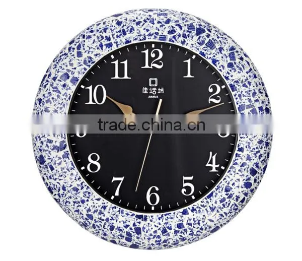 Modern Creative Mute Electronic Quartz Clock Calendar Clock Clock Watch Family Circle zx