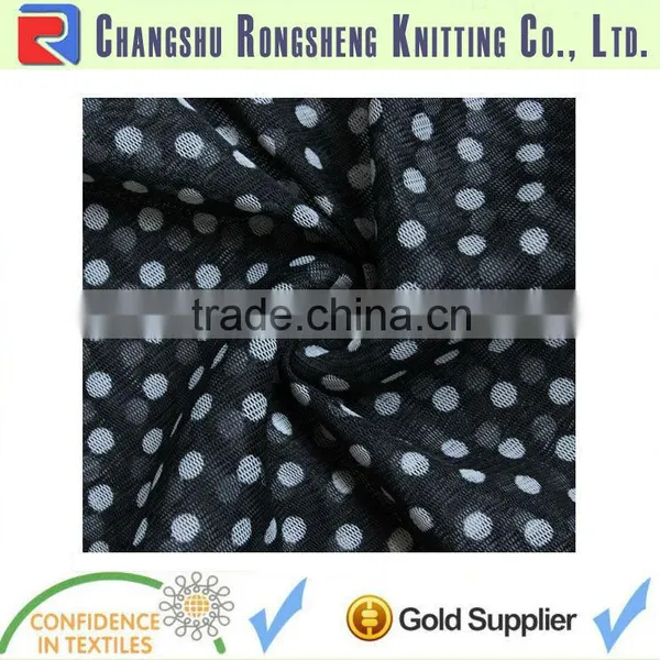 100%polyester Printed Mesh Fabric