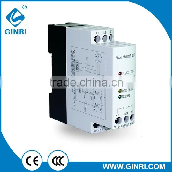JVRD-380 Three-phase Reversal Relay/phase Loss Relay/voltage Monitor photo-2
