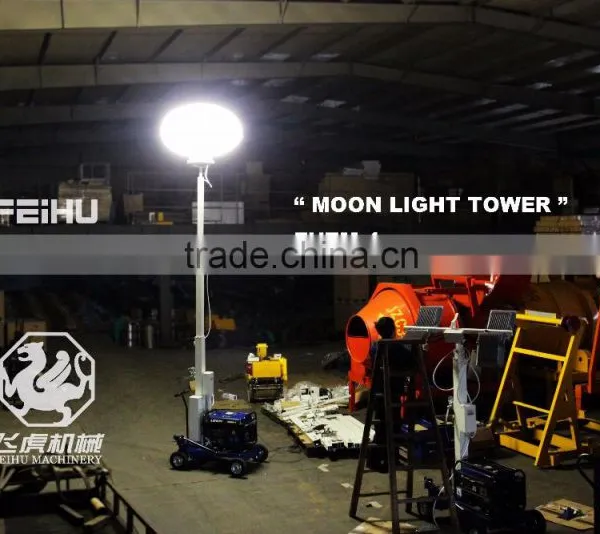Power 2000w,gasoline or Diesel Engine ,industrial Mobile Light Tower photo-4