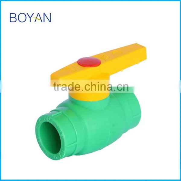 China Supplier PPR FITTING PLASTIC BALL VALVE photo-3