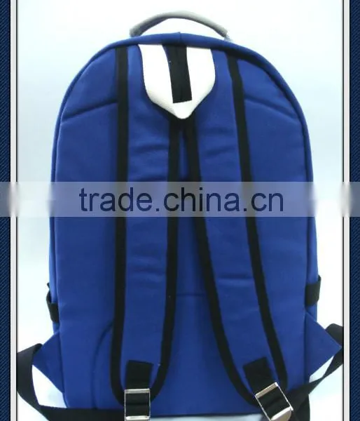 Heavy Canvas Backpack Bag With Good Quality Zipper photo-2